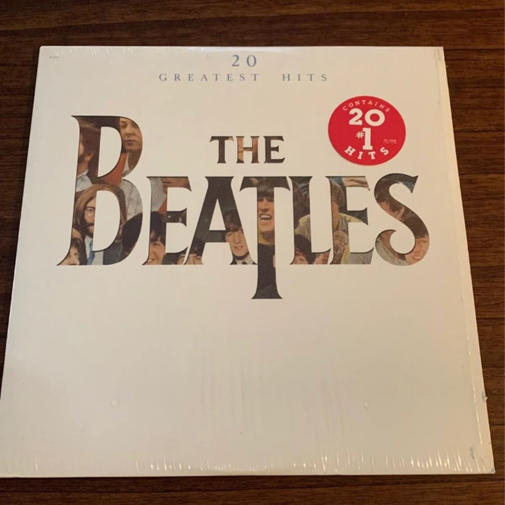 The Beatles 20 Greatest Hits Vinyl Record LP